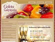 Tablet Screenshot of geletacukraszda.hu